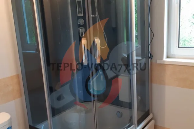 Душевая кабина под ключ с установкой и монтажными работами в Московской области